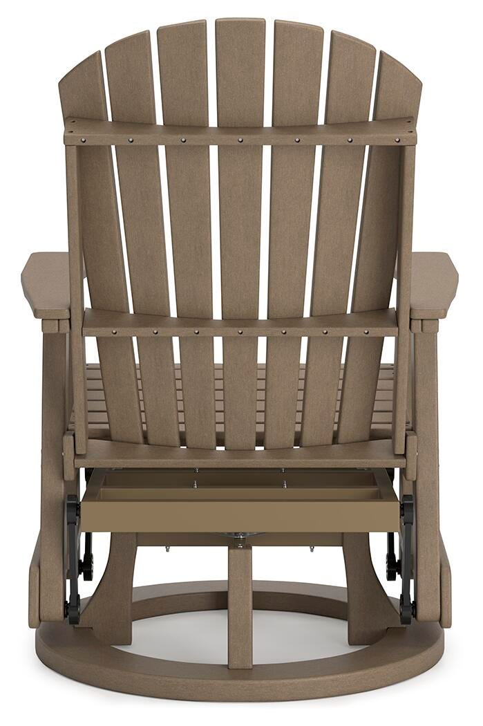 Hyland Wave Outdoor Swivel Glider Chair (P114-SI) - Image 3