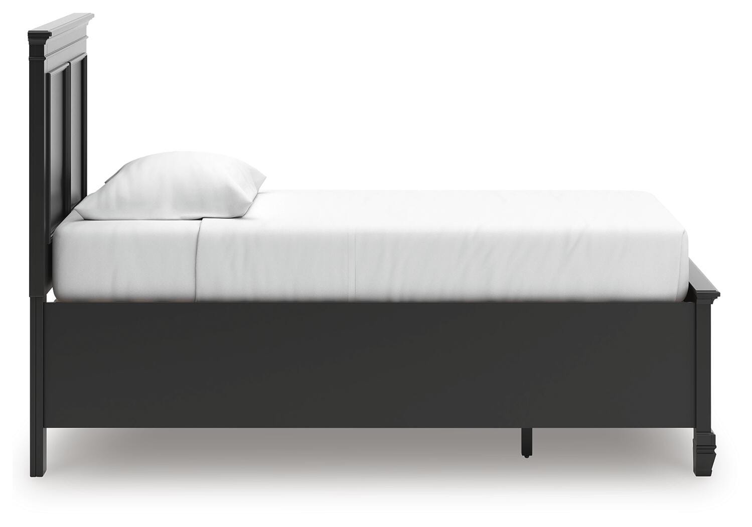 Lanolee Panel Storage Bed (Youth) - Black (B687-SI) - Image 6