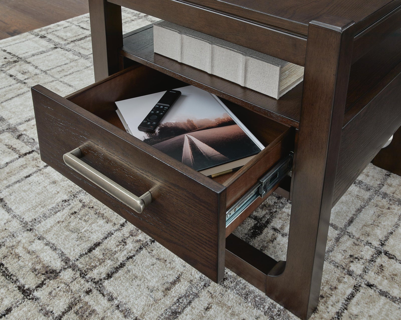 Breckington End Table - Dark Brown (T856-SI) - Image 8