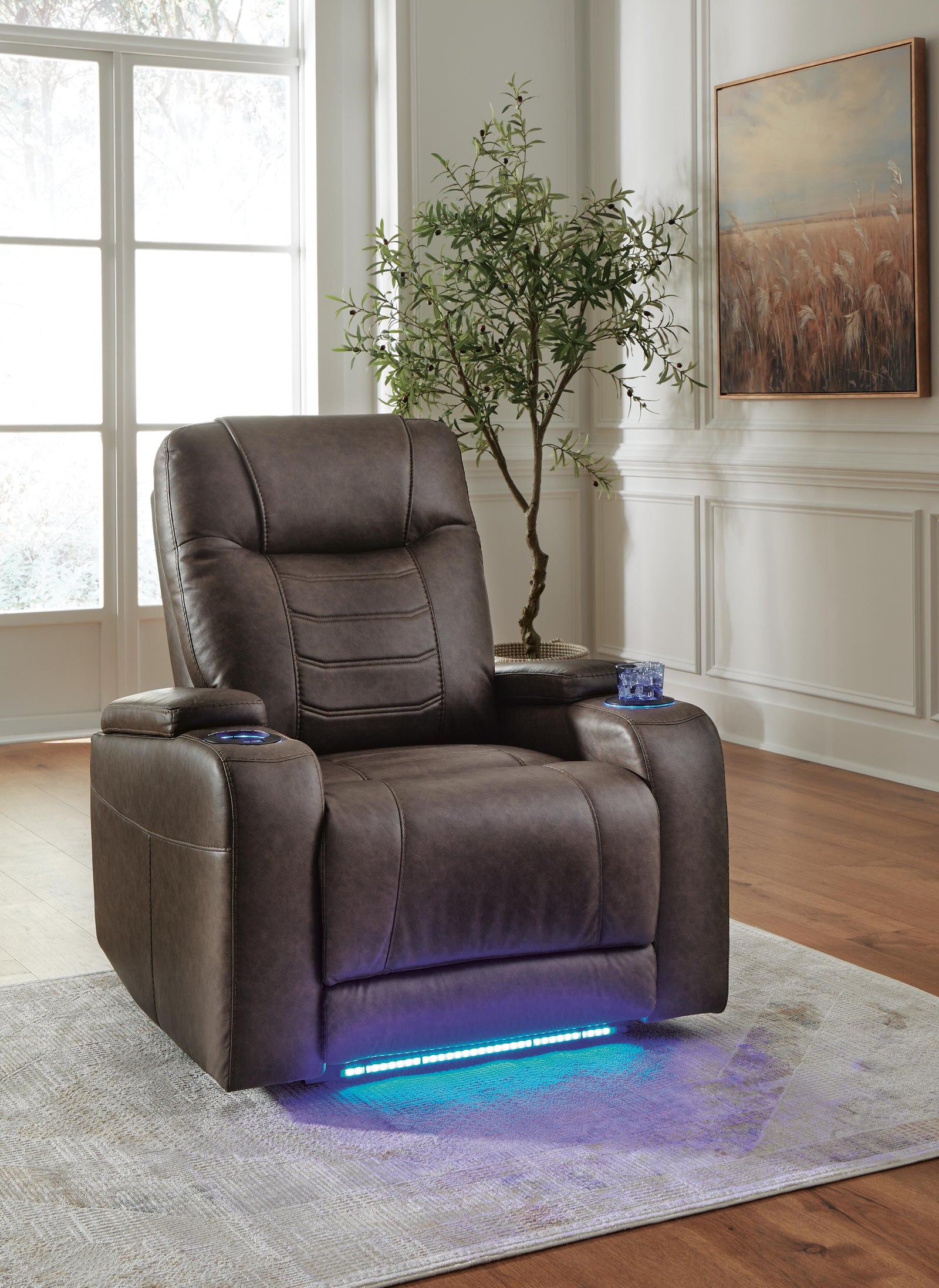 Schooner Rocks Power Recliner (16104-SI) - Image 7
