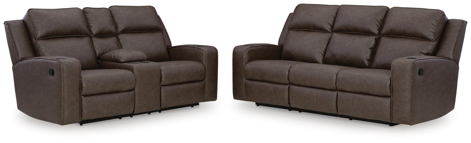 Lavenhorne Reclining Sofa and Loveseat (63306-SI)