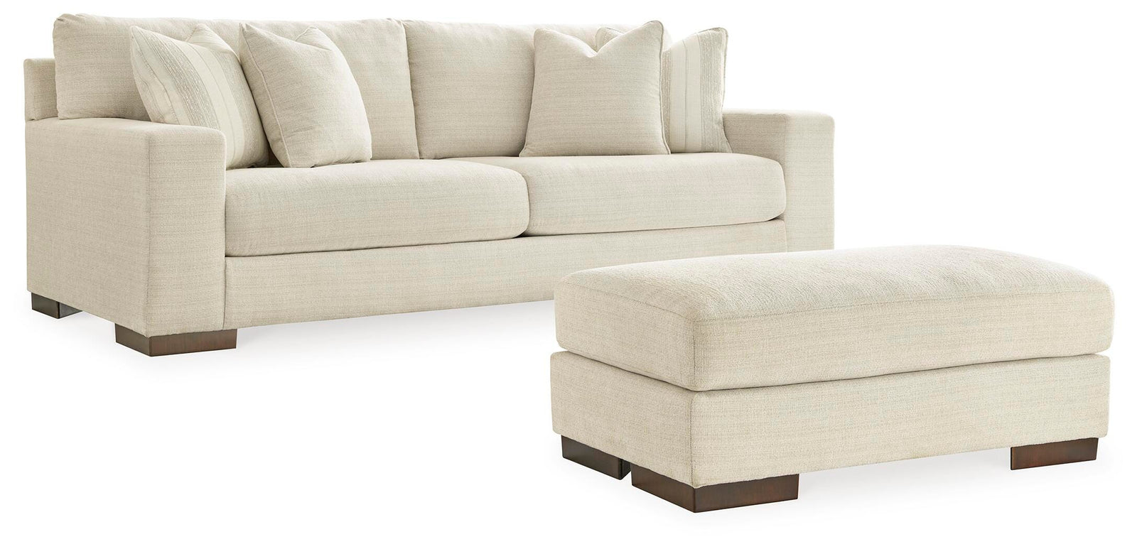 Maggie Sofa and Ottoman (52003-SI)