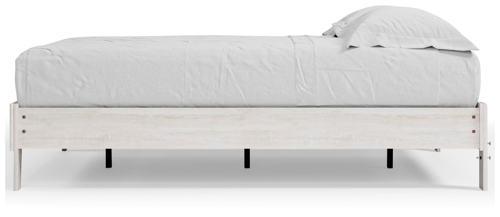 Shawburn Platform Bed - Whitewash (EB4121-SI) - Image 11