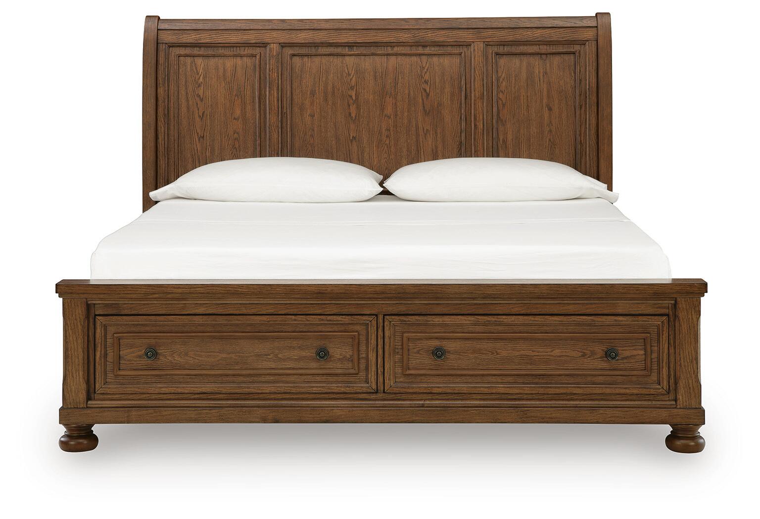 Zackaryn King Sleigh Storage Bed (PCB807-SI) - Image 3
