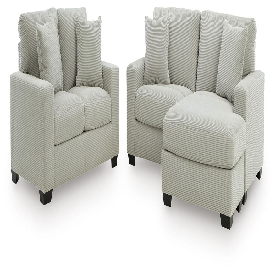 Greenbriar Sofa Chaise and Loveseat (PC32005-SI)