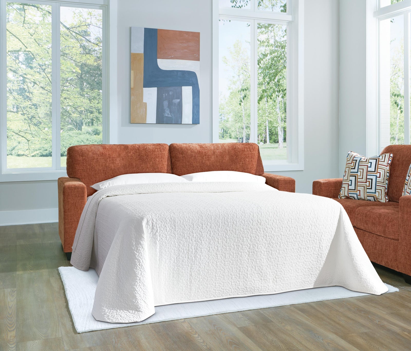Aviemore Queen Sofa Sleeper (24304-SI) - Image 38