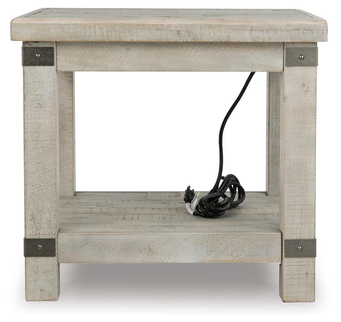 Carynhurst End Table - White Wash Gray (T757-SI) - Image 4