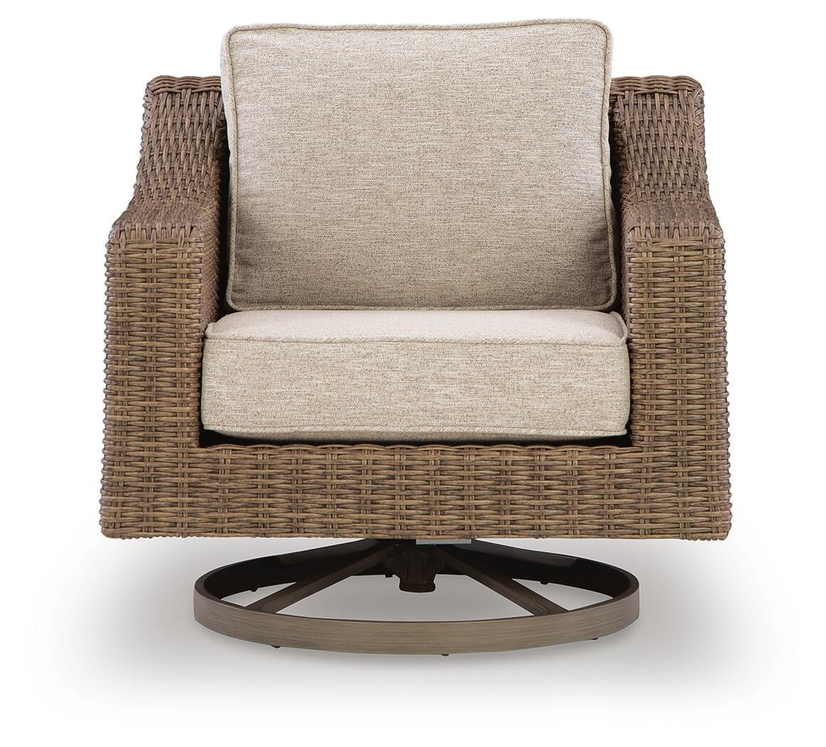 Laguna Heights Outdoor Right and Left-arm Facing Loveseat with Cushion (Set of 2) (PCP790-SI) - Image 67