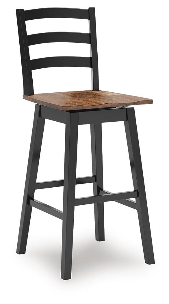 Wildenauer Bar Table and 2 Barstools (D634-SI) - Image 4