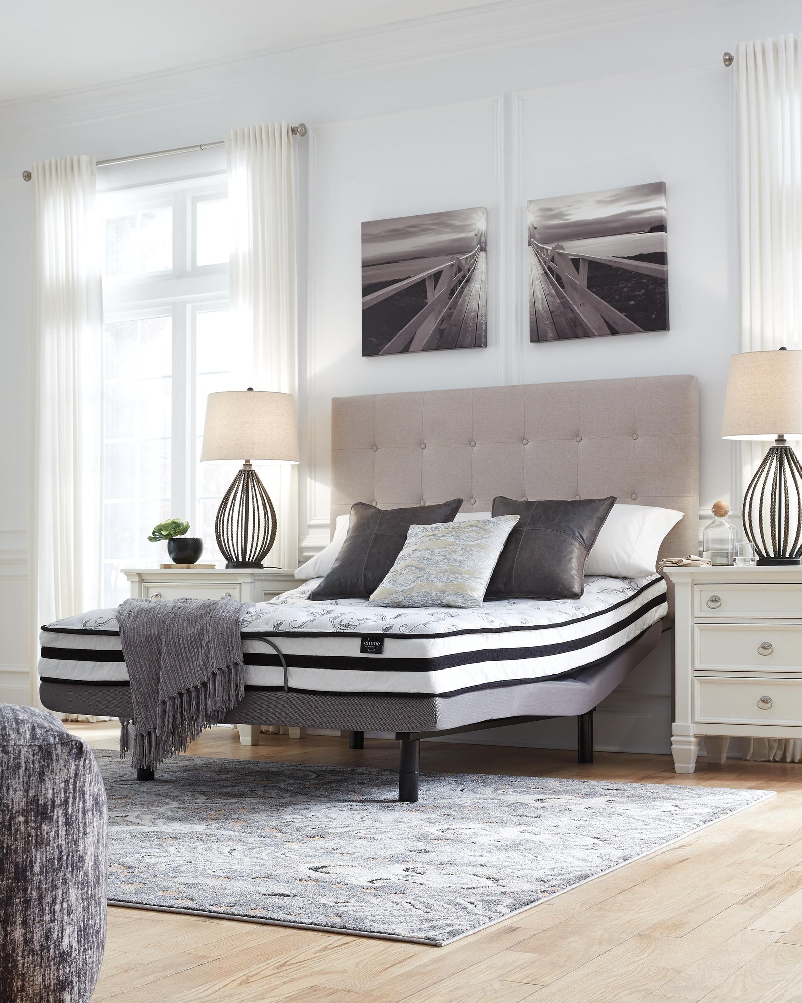 8 Inch Chime Innerspring King Mattress in a Box (M695-SI) - Image 16