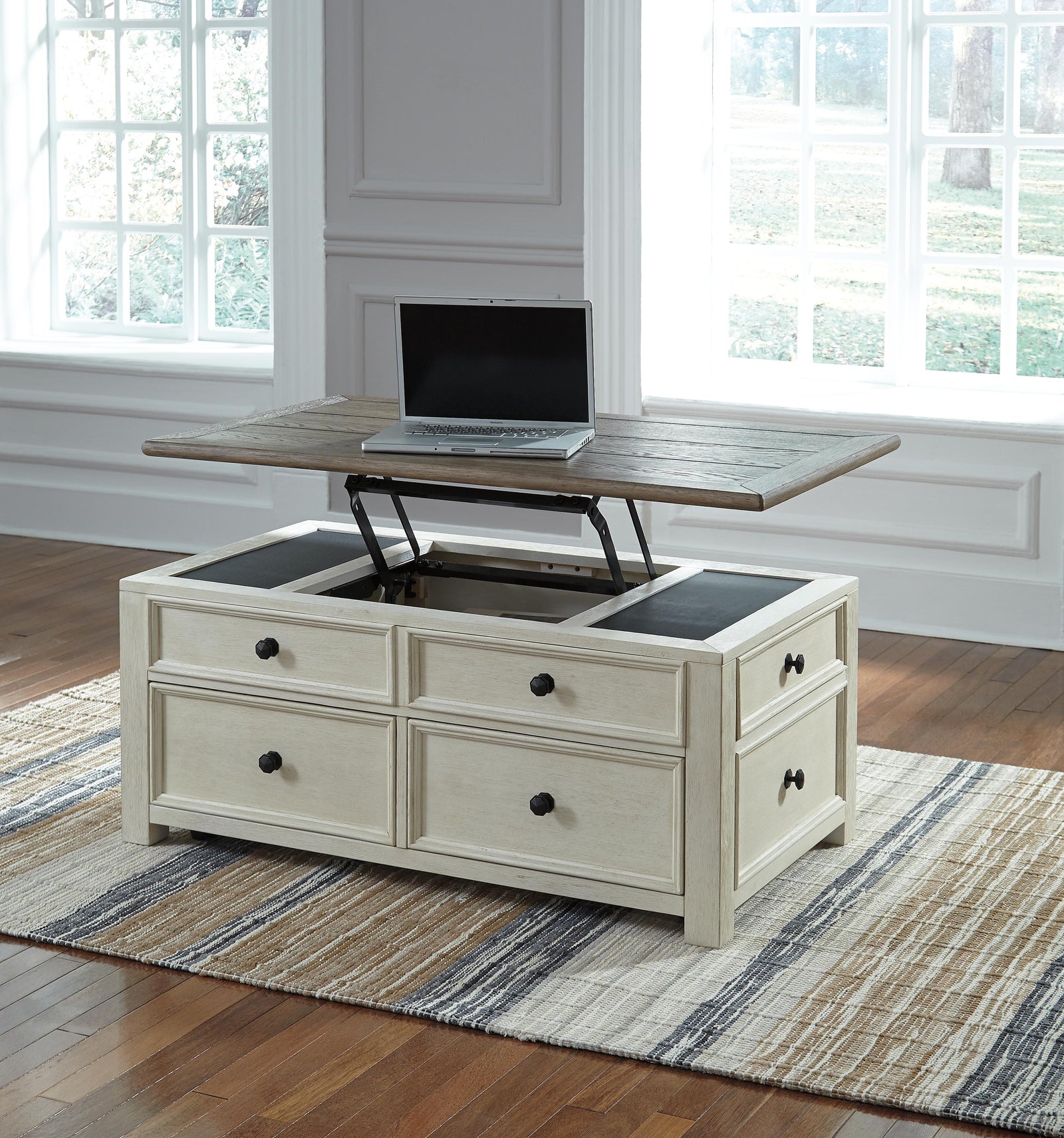 Bolanburg Coffee Table and 2 End Tables - Two-tone (T637-SI) - Image 5