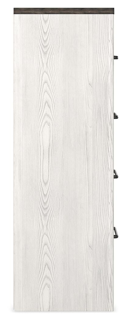 Gerridan Panel Bed, Chest and Nightstand - White/Gray (B1190-SI) - Image 5