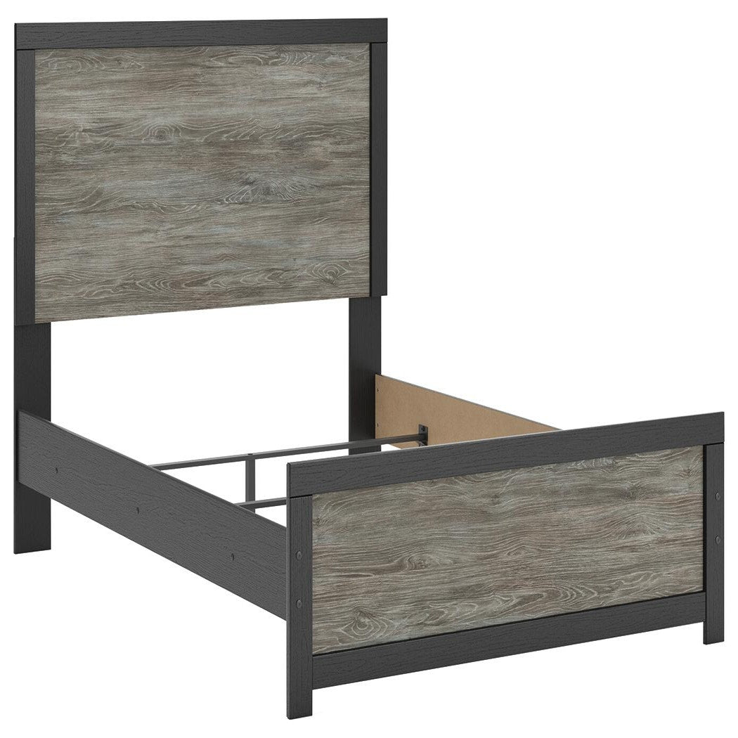 Broachmyn Full Panel Bed, Dresser and Mirror (PCB1118-SI) - Image 12