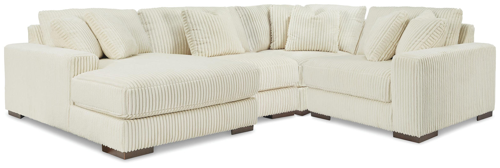 Lindyn 4-Piece Sectional with Chaise (21104-SI)