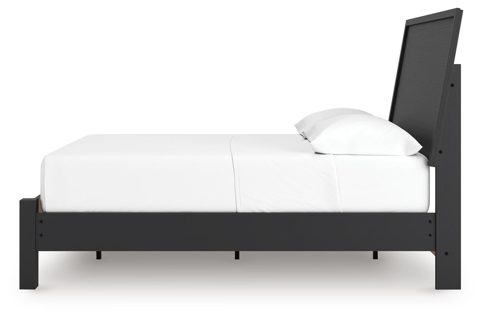 Danziar Panel Bed (Youth) - Black (B1013-SI) - Image 7