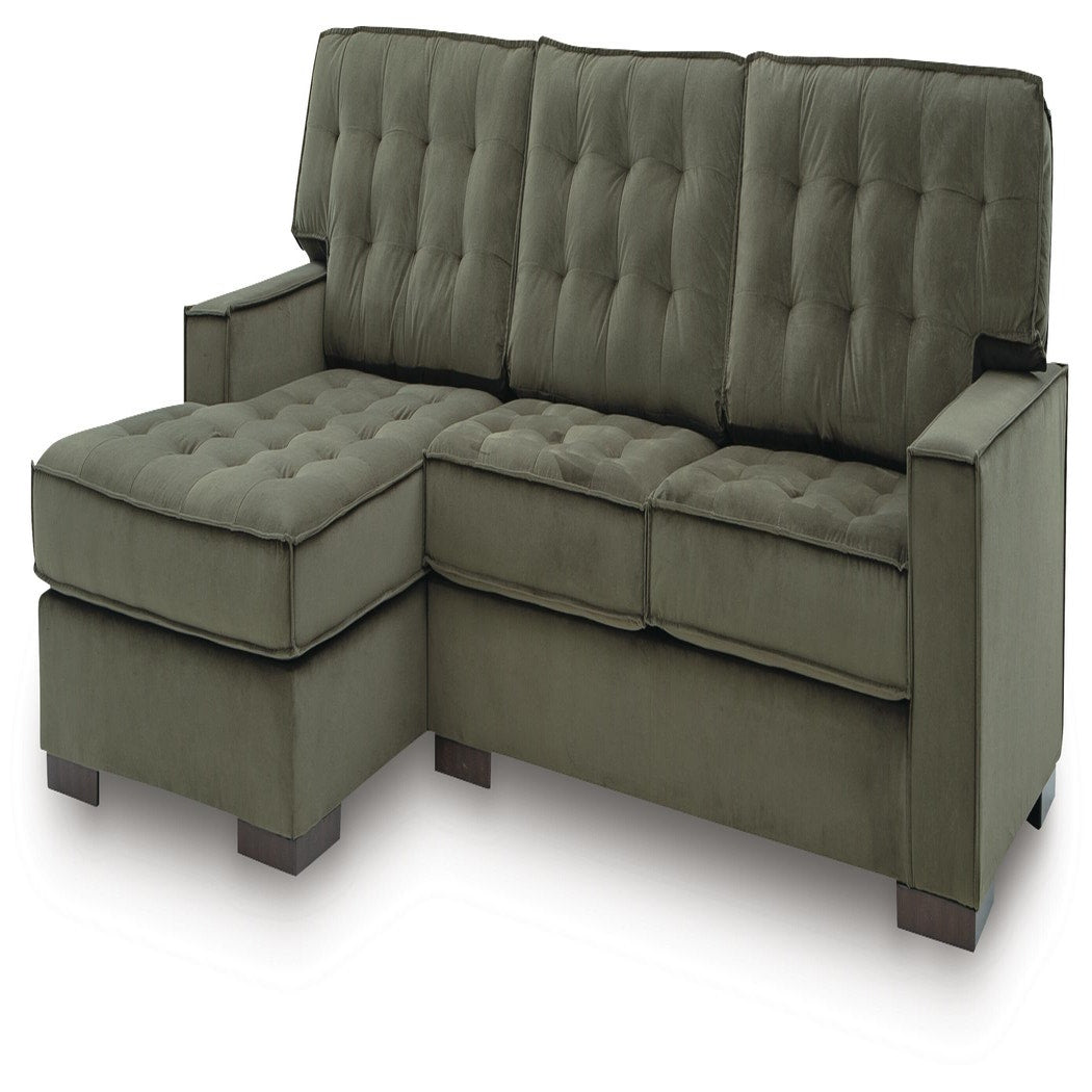 Caspian-Town 2-Piece Sectional with Chaise (PC61702-SI)