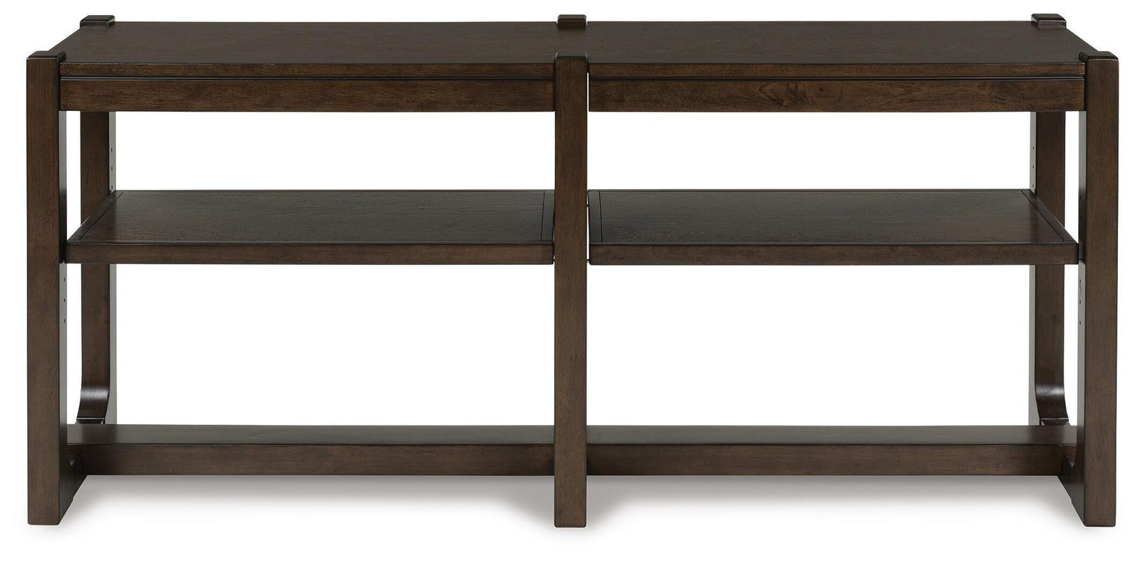 Breckington Sofa Table - Dark Brown (T856-SI) - Image 3