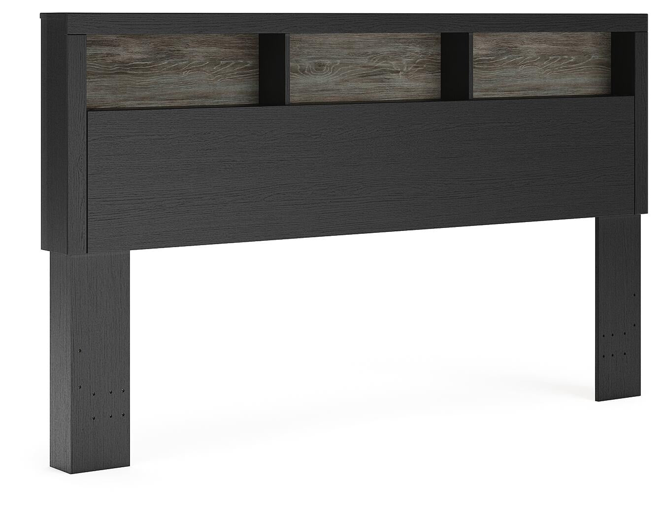 Broachmyn Lighted King Bookcase Headboard (PCB1118-SI) - Image 5