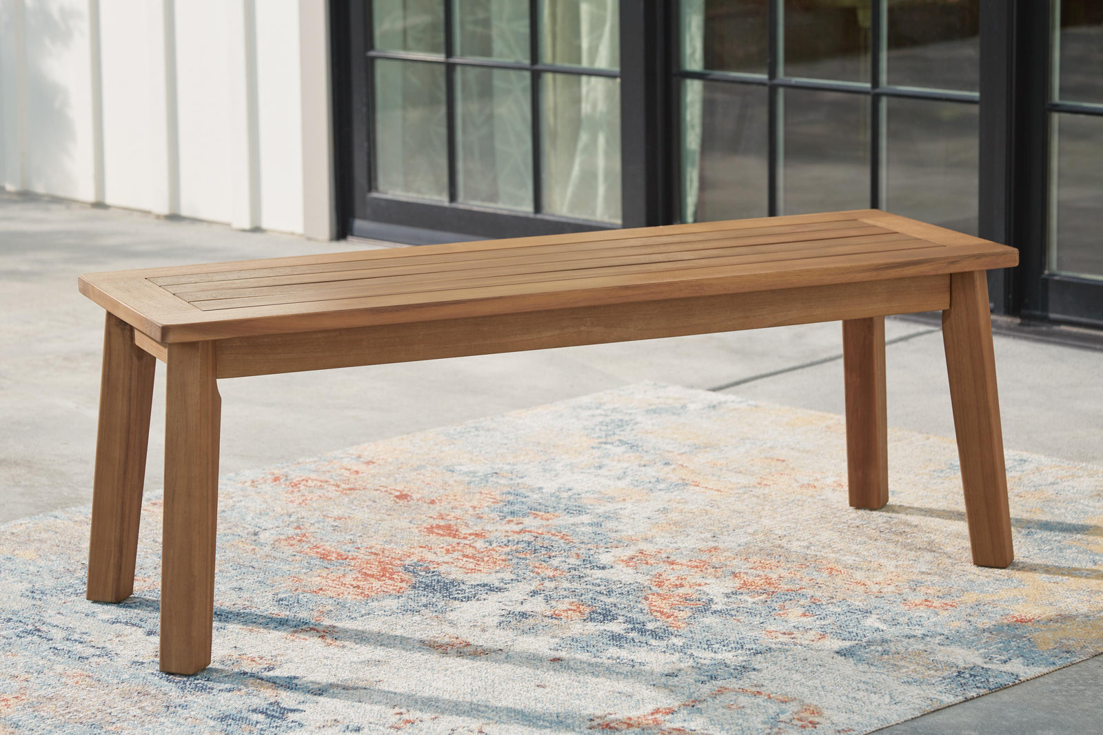 Janiyah Outdoor Dining Bench (P407-SI) - Image 5