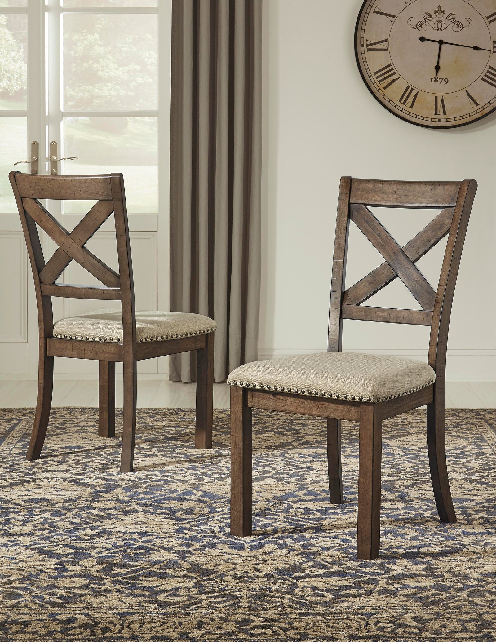 Moriville Dining Table and 6 Chairs (D631-SI) - Image 4
