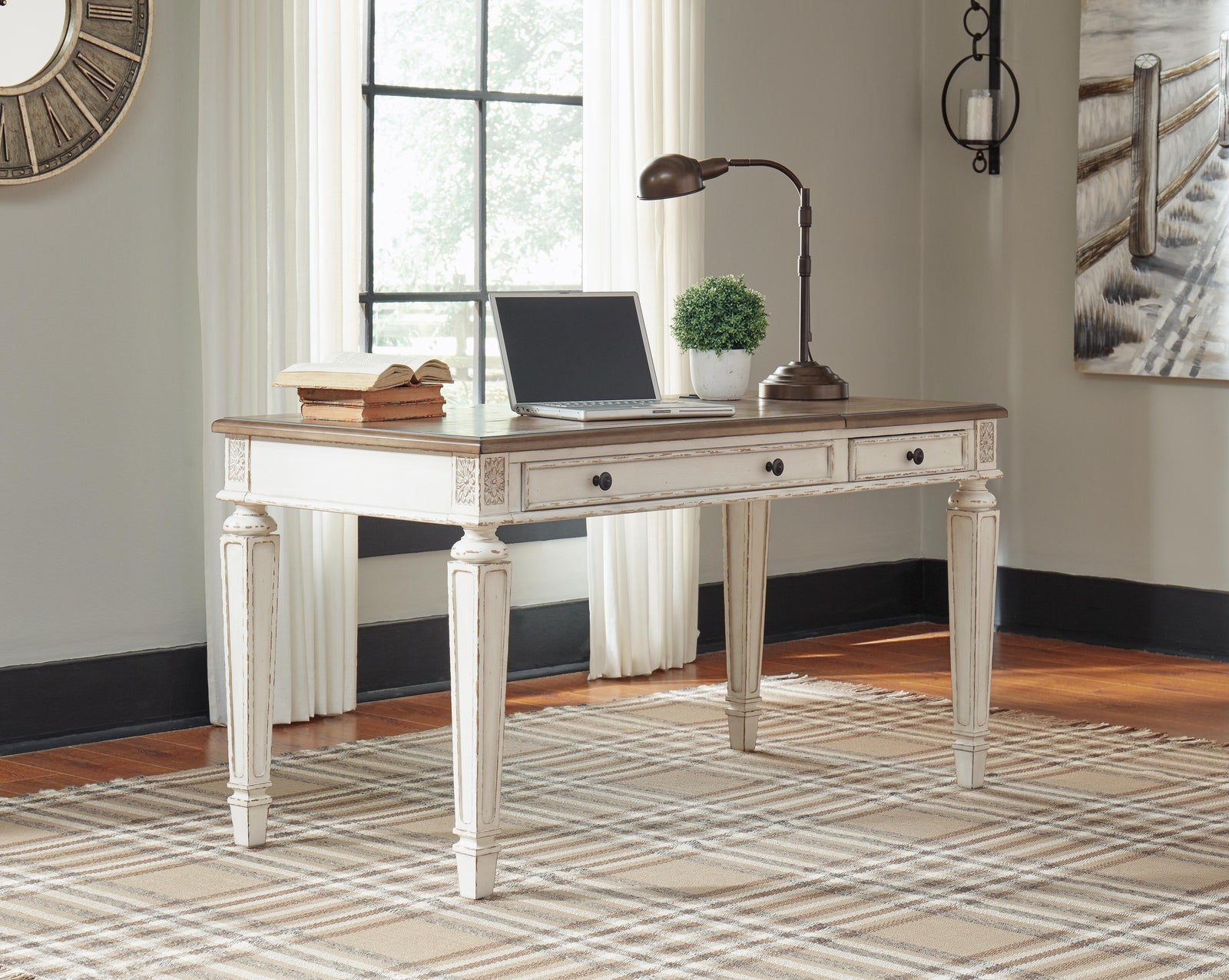 Realyn Home Office Lift Top Desk (H743-SI) - Image 4