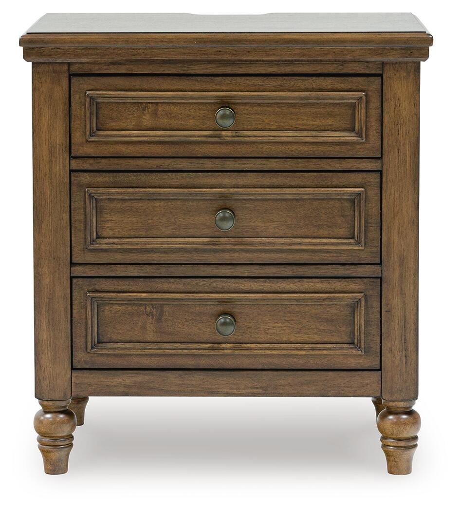 Sturlayne Upholstered Panel Bed, Dresser and 2 Nightstands (B787-SI) - Image 9
