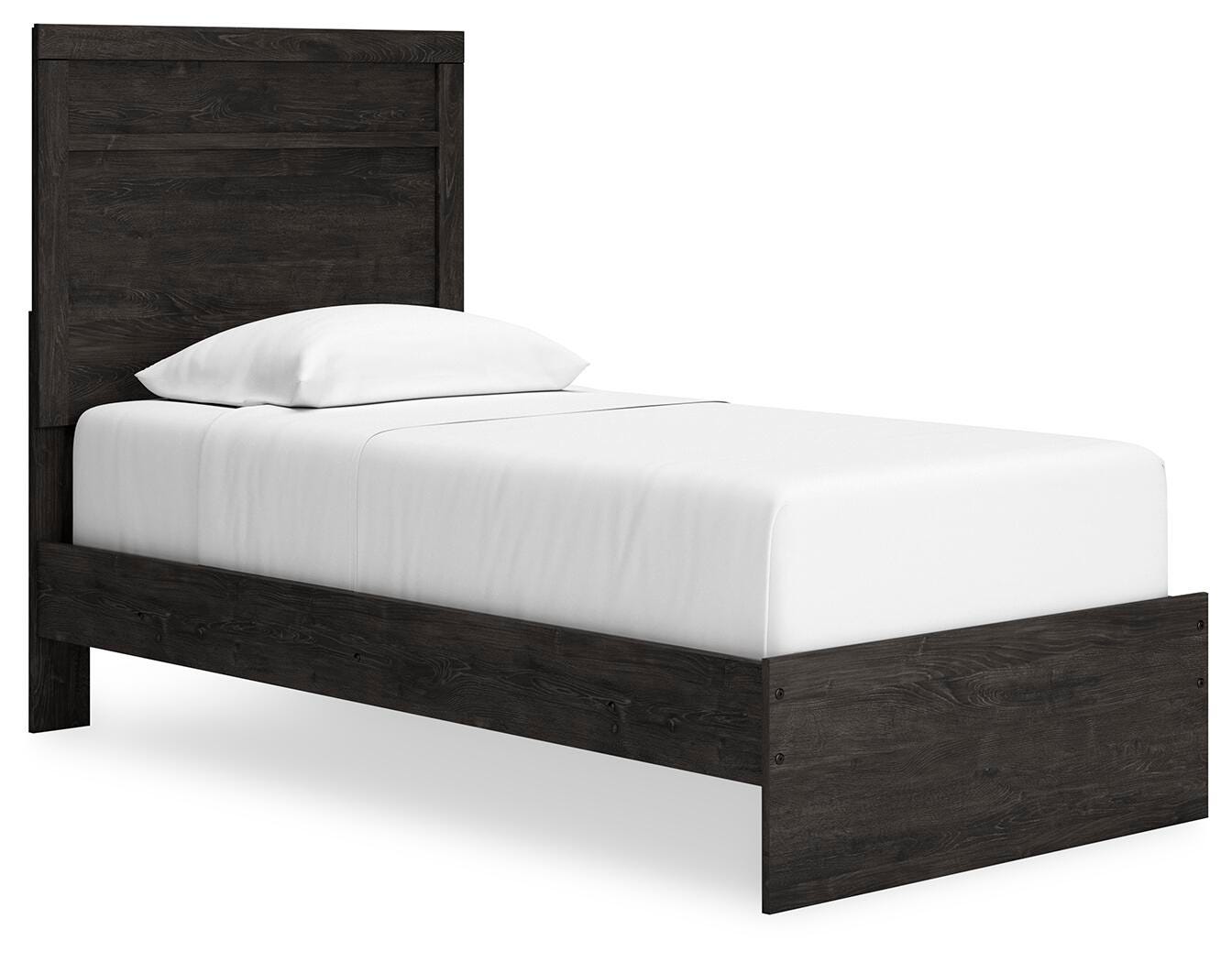 Belachime Panel Bed, Dresser and Mirror - Charcoal (B2589-SI) - Image 4