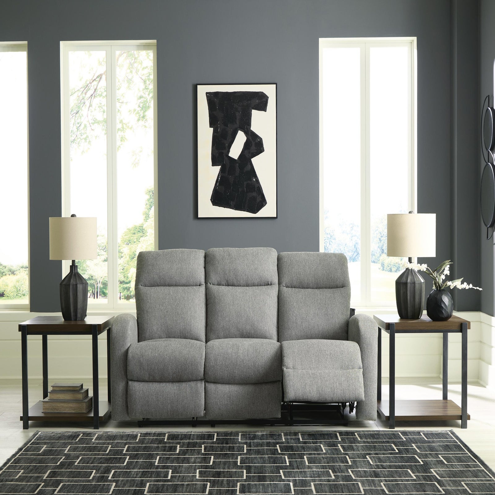 Gauntlet Reclining Sofa and Loveseat (PC42204-SI) - Image 14
