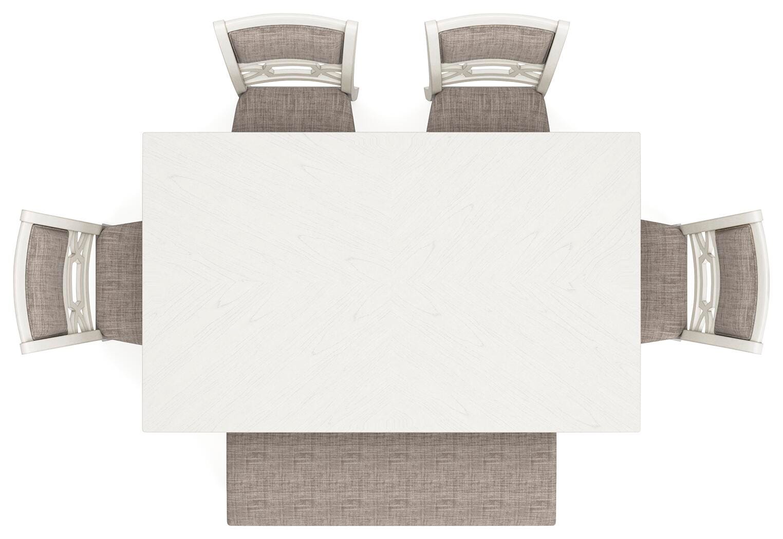 Erinberg Dining Table and 4 Chairs and Bench (Set of 6) (D423-SI) - Image 3