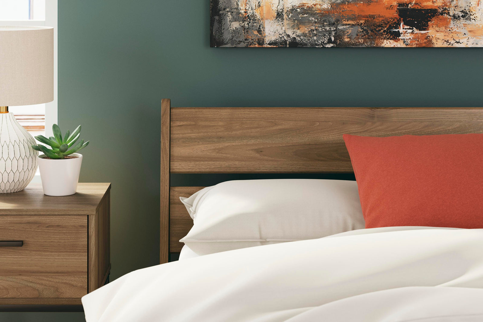 Deanlow Panel Headboard (Youth) - Honey (EB1866-SI) - Image 3