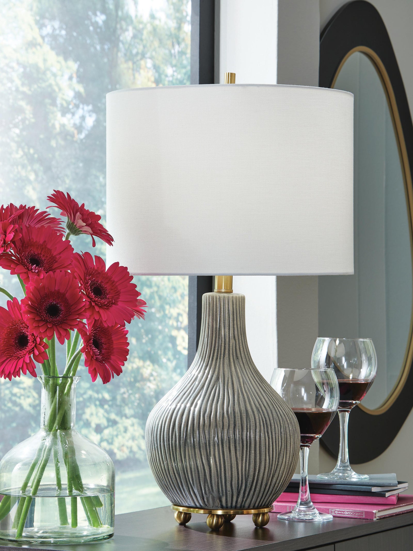 Judlen Table Lamp (L100844-SI) - Image 2