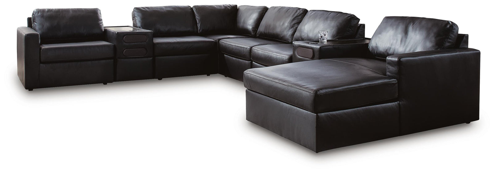 Modmax II 8-Piece Sectional with Chaise and Audio Consoles (74305-SI)