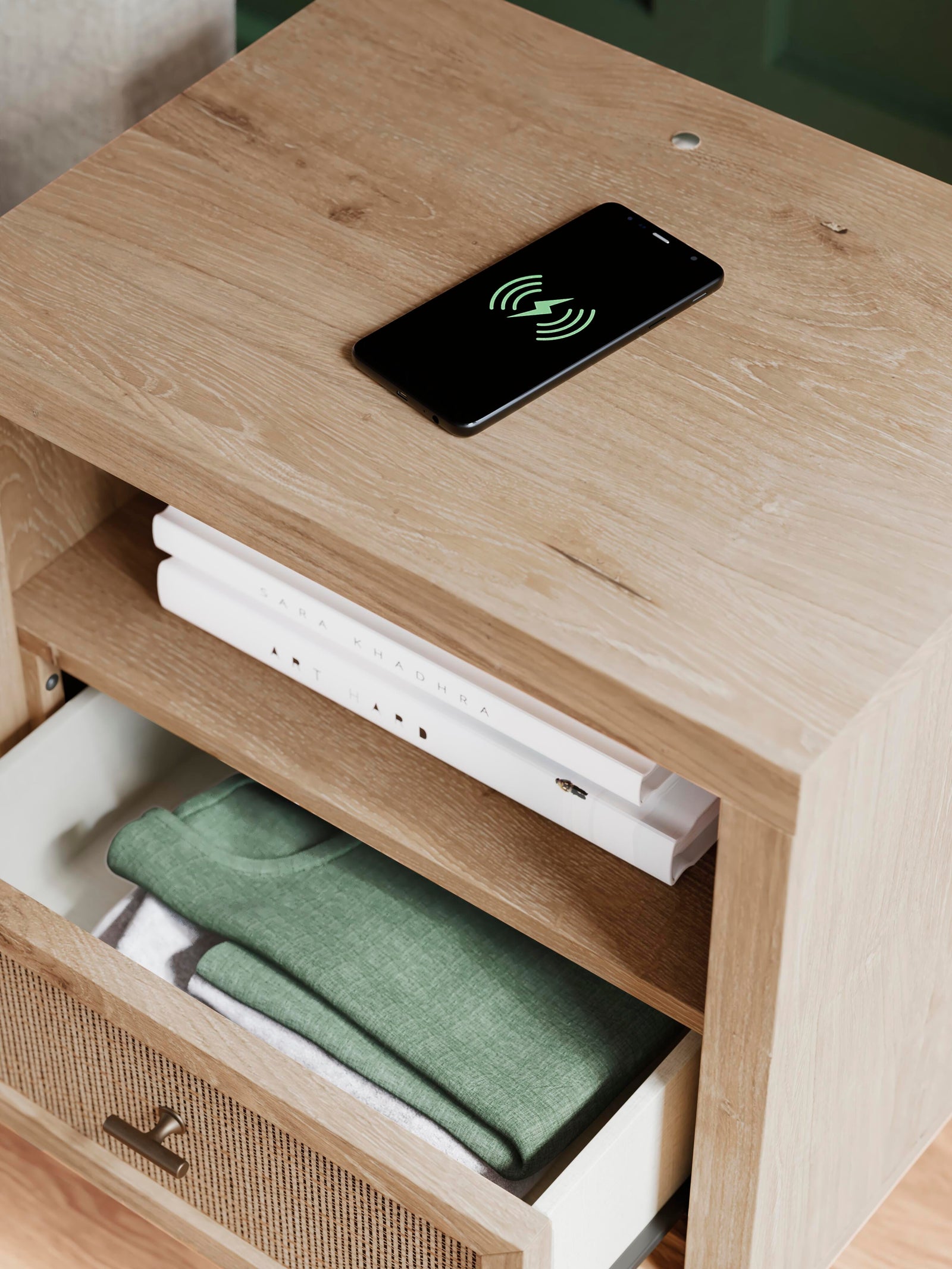 Cielden Nightstand - Two-tone (B1199-SI) - Image 11