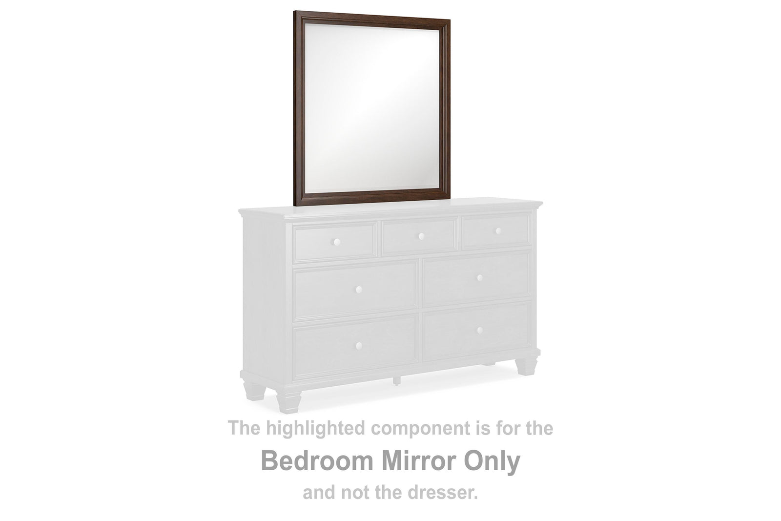Danabrin Bedroom Mirror - Brown (B685-SI) - Image 3