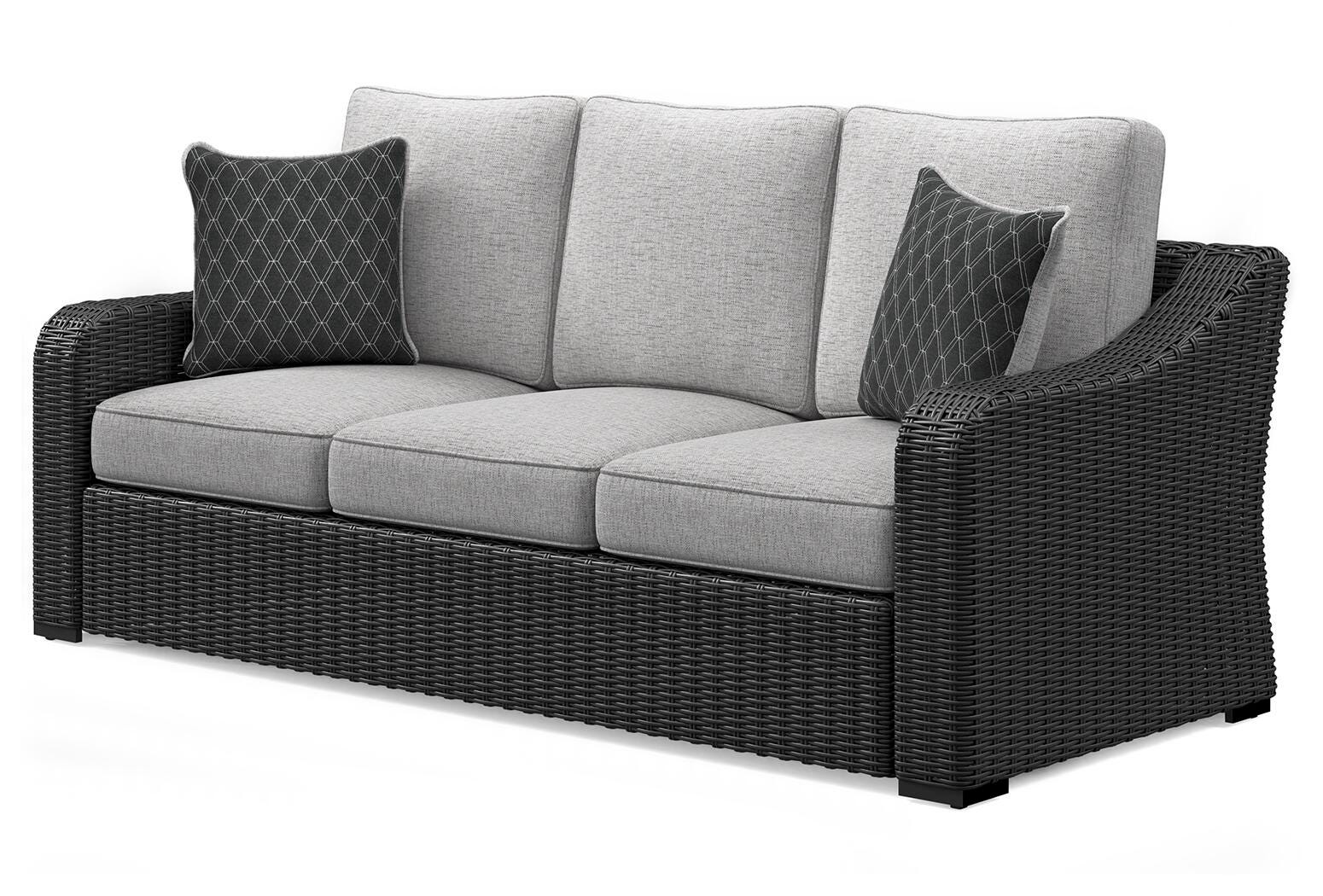 Beachcroft Outdoor Sofa and 2 Lounge Chairs (P792-SI) - Image 13