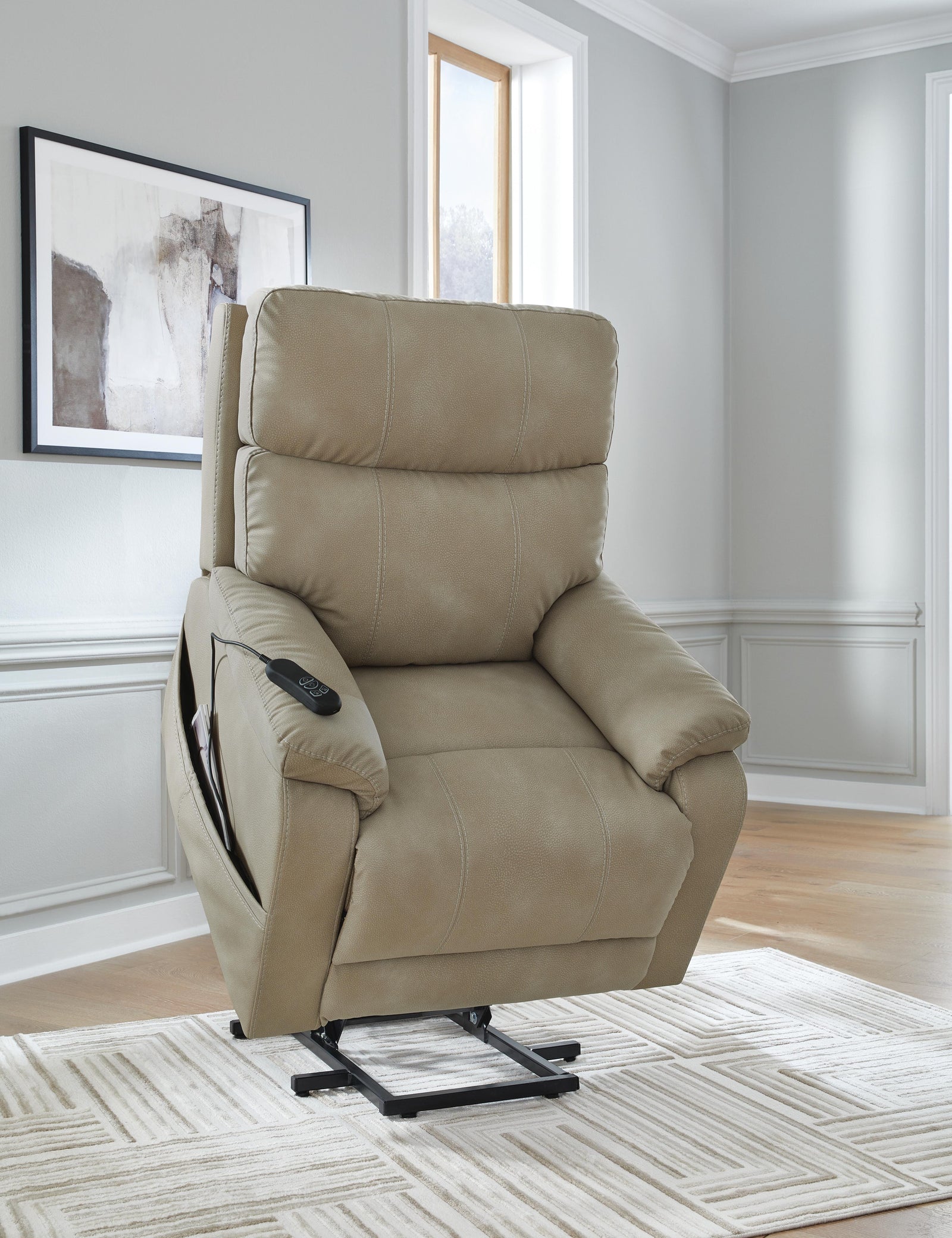 Next-Gen Durapella Power Lift Recliner (40709-SI) - Image 10