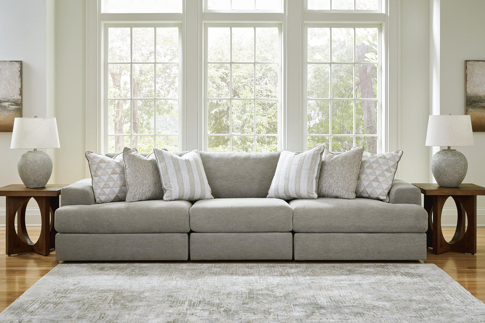 Avaliyah 3-Piece Sectional Sofa (58103-SI) - Image 2