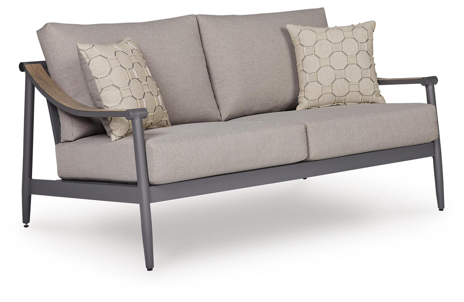 Ocean Beach Outdoor Sofa with Cushion (PCP510-SI) - Image 3
