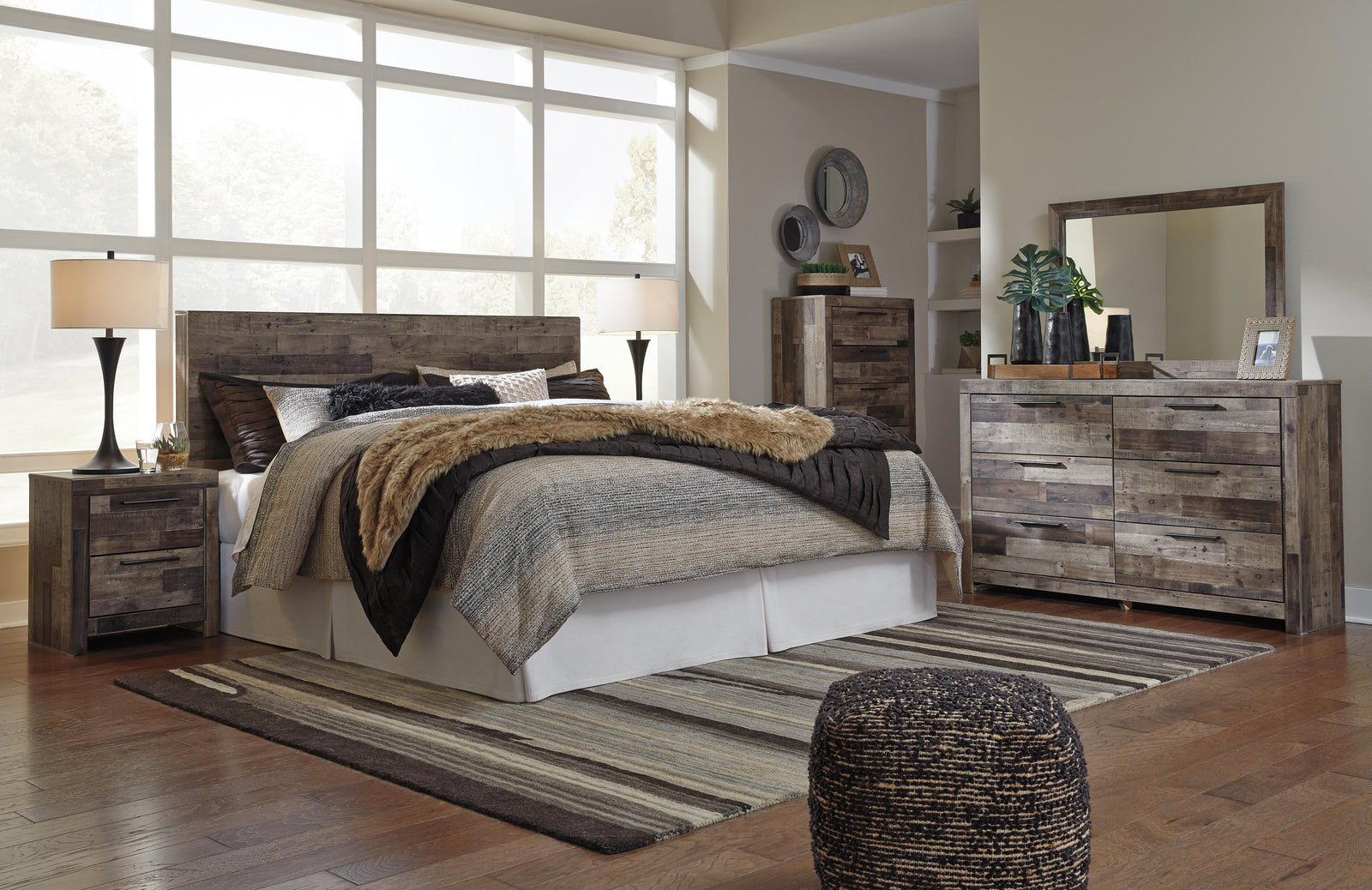 Derekson Dresser - Multi Gray (B200-SI) - Image 5