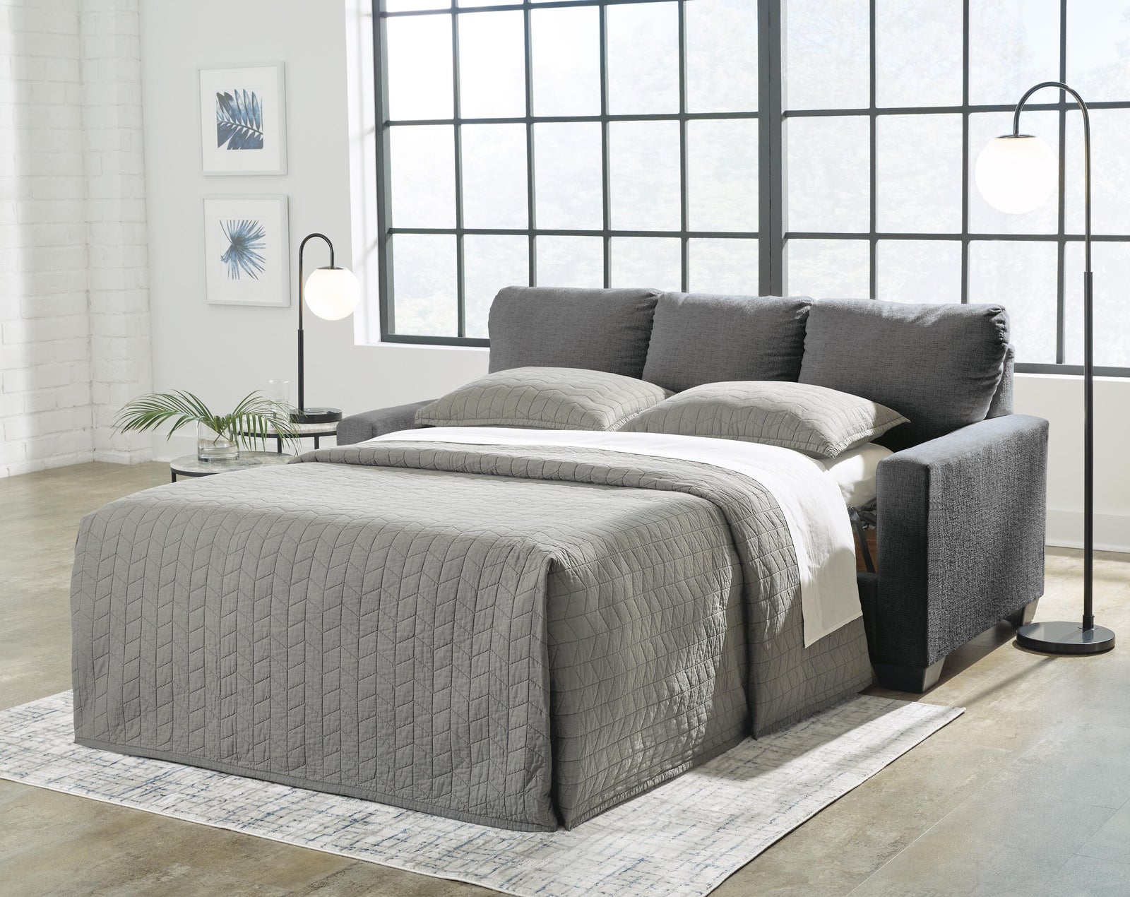 Rannis Full Sofa Sleeper and Recliner (53602-SI) - Image 14