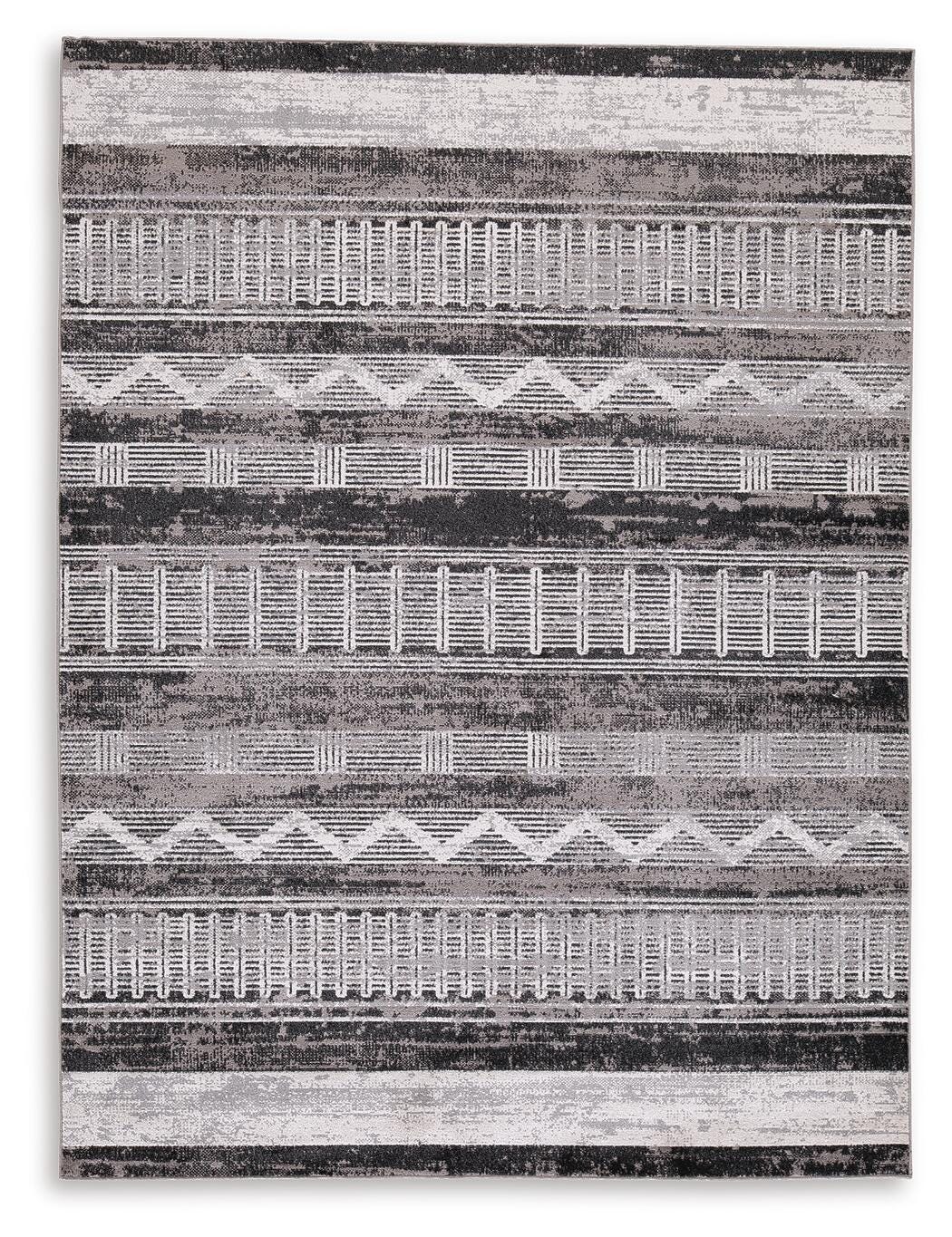 Henchester 5 x 7 Washable Rug (R40599-SI)