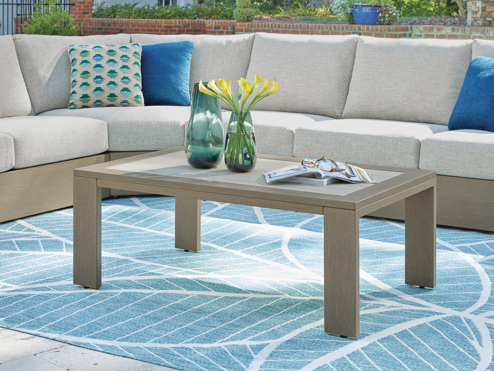 Kimpton Isle Outdoor Coffee Table (P704-SI) - Image 6