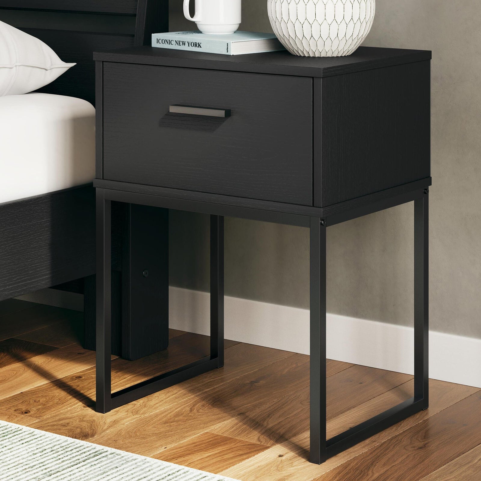 Socalle Nightstand - Black (EB1865-SI) - Image 8