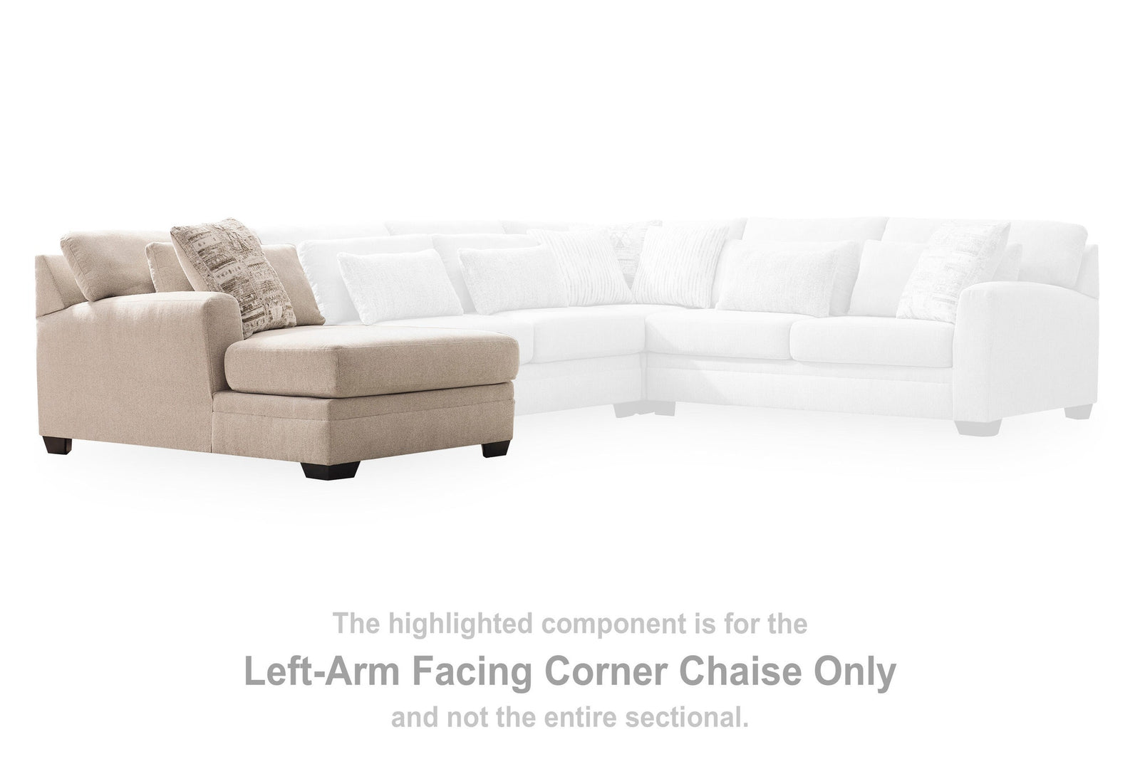 Mandi Point Right-Arm Facing Loveseat (62606-SI) - Image 16