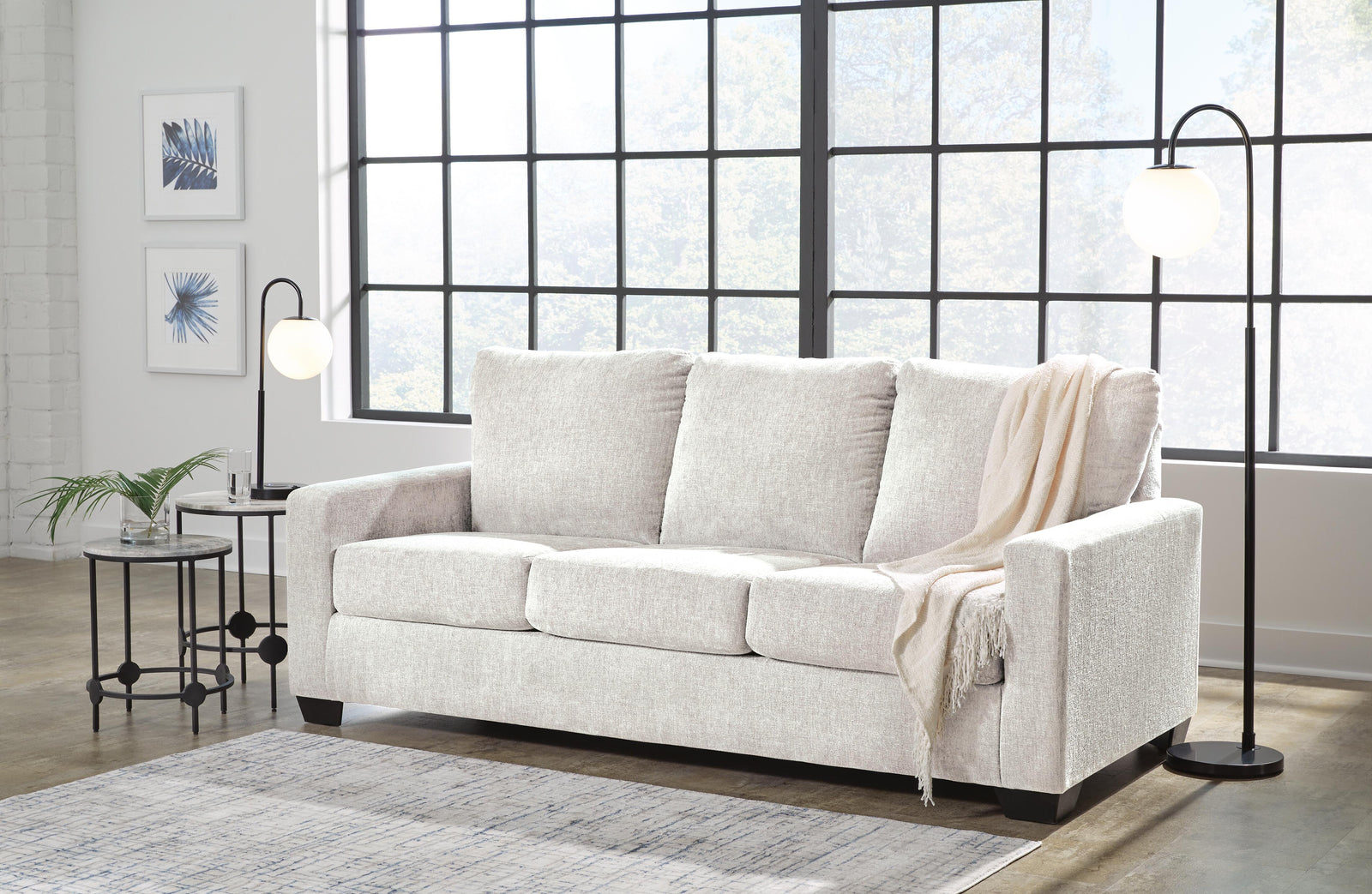 Rannis Queen Sofa Sleeper (53603-SI) - Image 7