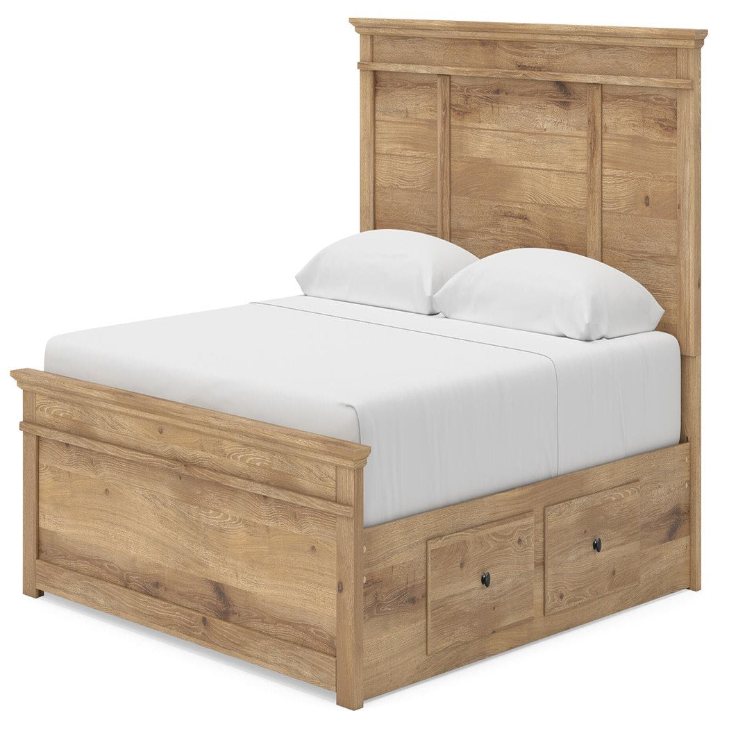 Makidern King Panel Storage Bed (PCB1170-SI) - Image 4