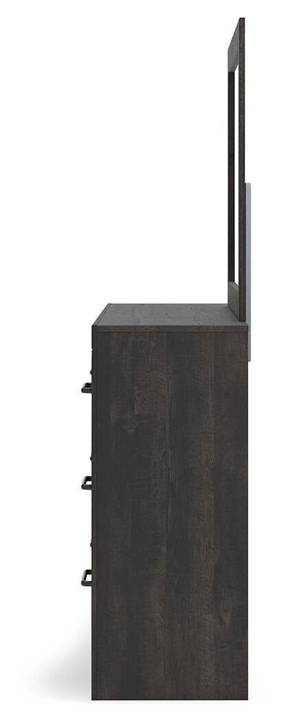 Hollivern Dresser and Mirror (PCB2108-SI) - Image 6