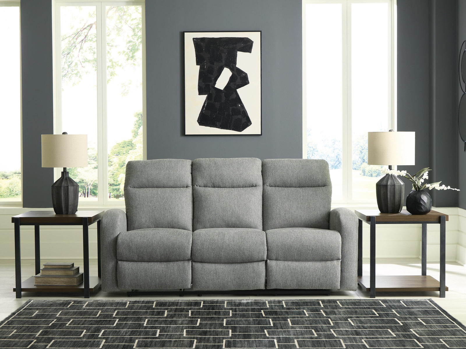 Gauntlet Reclining Sofa (PC42204-SI) - Image 9