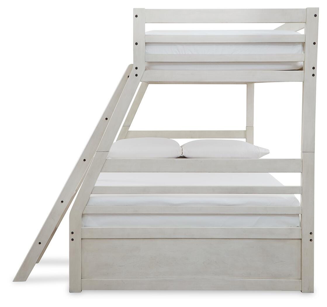 Robbinsdale Twin over Full Bunk Bed and Mattresses (B742-SI) - Image 7