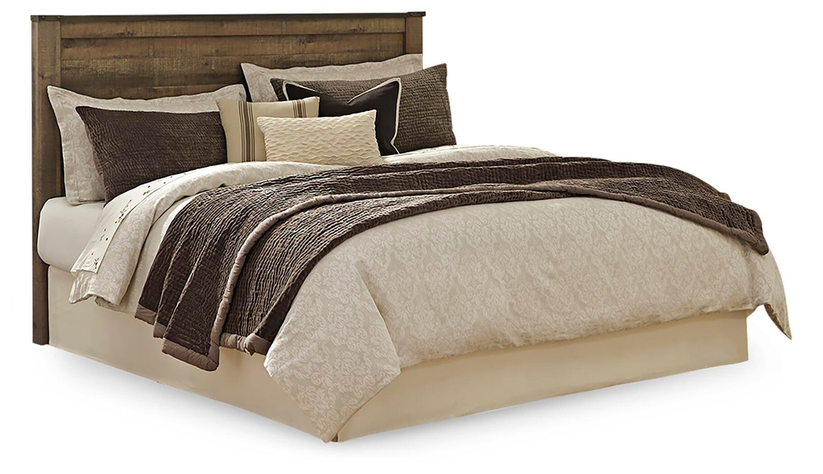 Trinell Panel Headboard - Brown (B446-SI) - Image 7